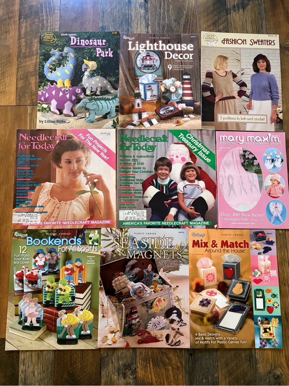 Lot of 9 Assorted Needlecraft Magazines